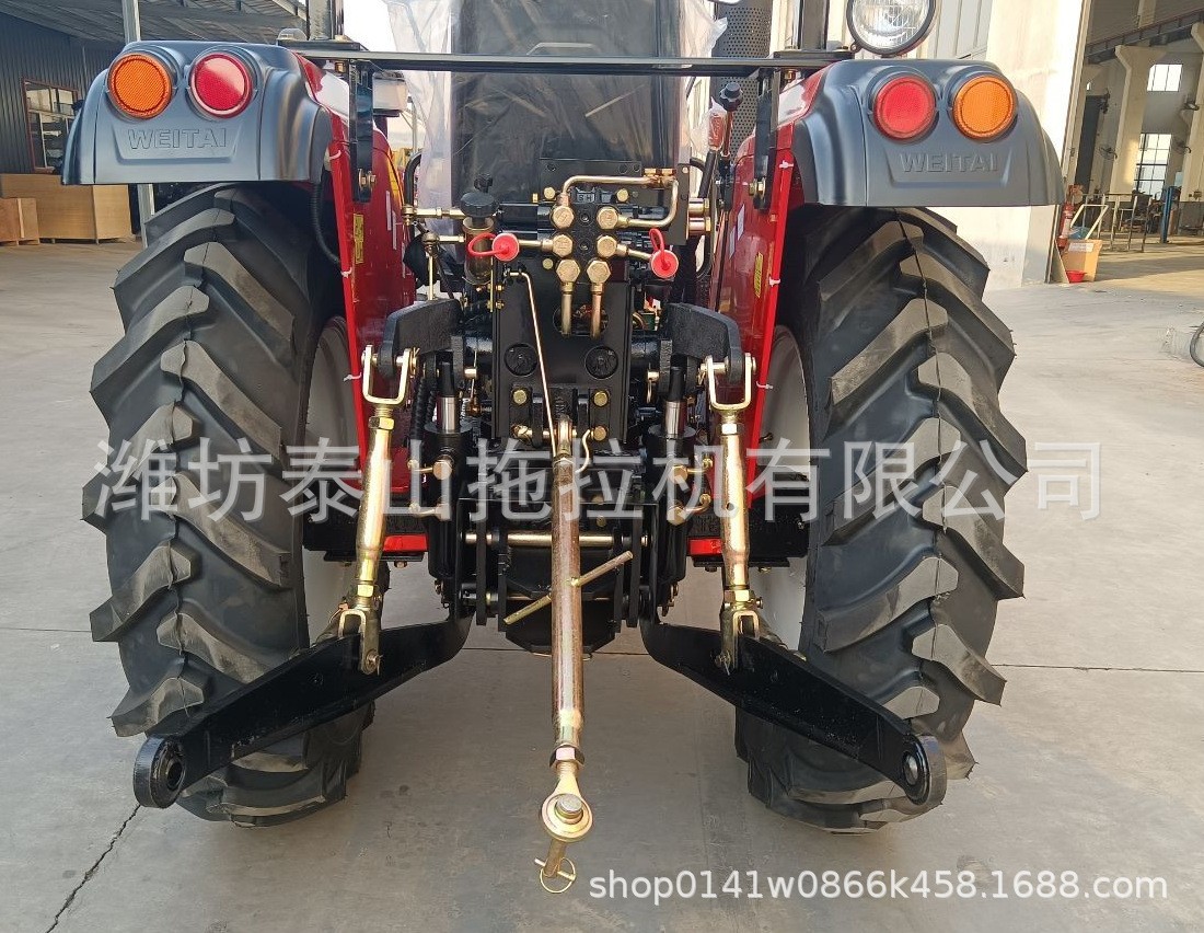 2023年潍坊泰山供应热销产品50马力4驱动农田拖拉机图5