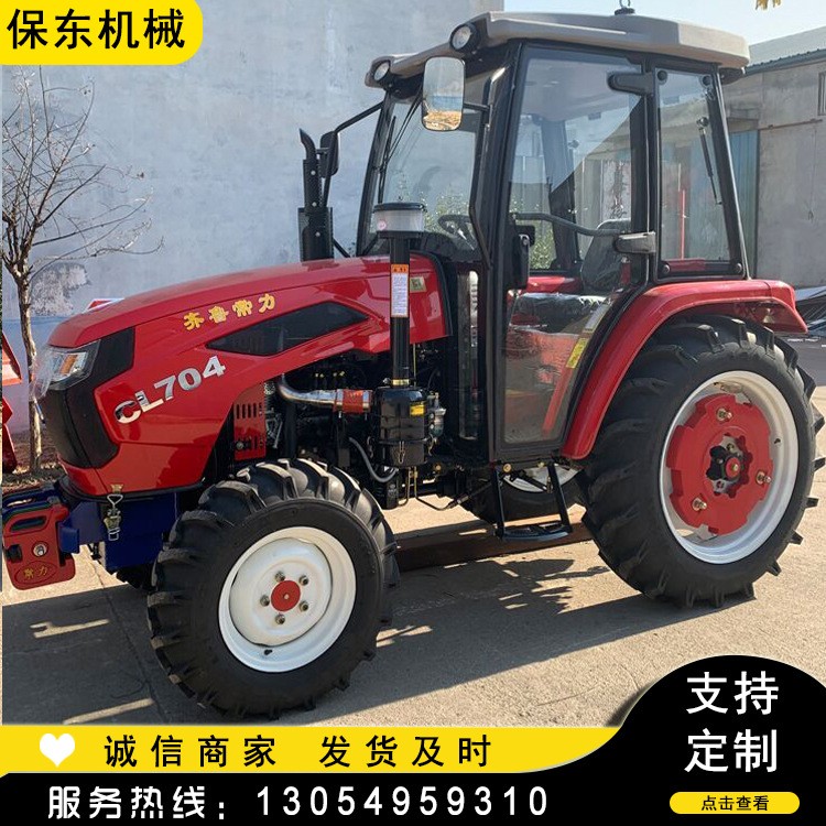 低矮型果园大棚旋耕机 80马力柴油机打田机 1804农用四轮 拖拉机图2