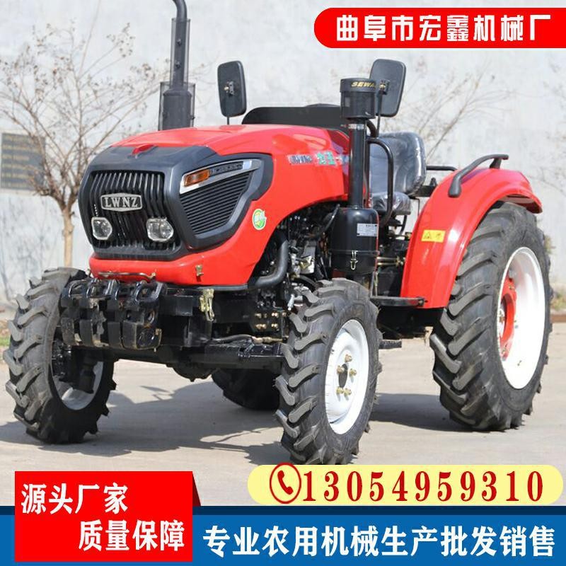 低矮型果园大棚旋耕机 80马力柴油机打田机 1804农用四轮 拖拉机图4