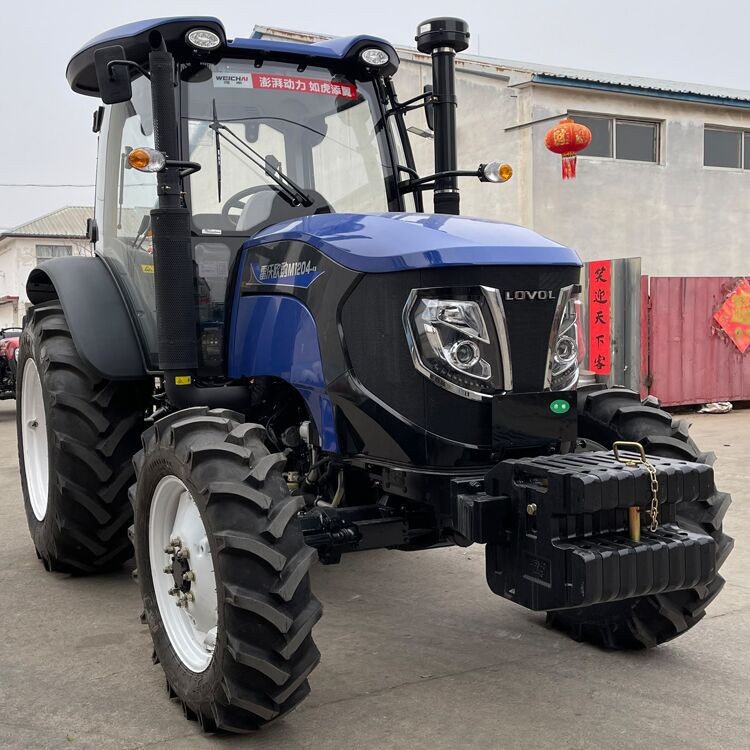 东方红704四轮拖拉机 农用果园低矮大棚王504四驱柴油耕地 拖拉机图4