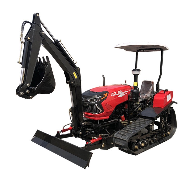 批发50/60马力水旱两用履带拖拉机带旋耕除草回填机水旱两用图5