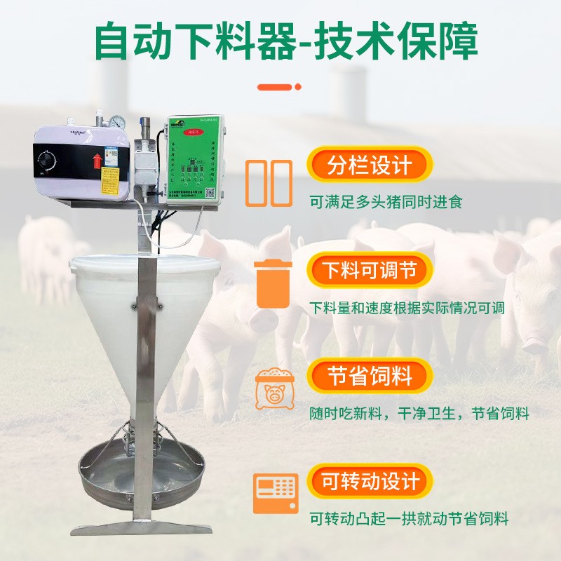 厂家供应养猪设备自动喂食器 猪仔食槽保育自动下料智能粥料器图3