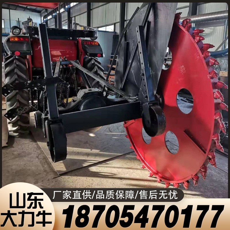 圆盘开沟机 混凝土路面挖沟机 路沿石管道光缆打沟机沥青打沟机图4