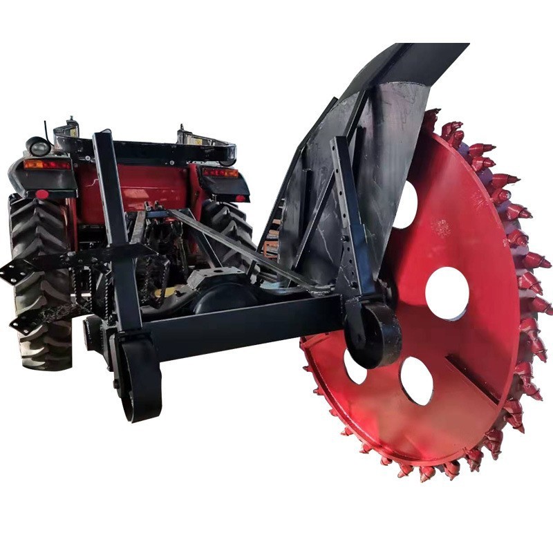 混凝土路面挖沟机 电缆线地下铺设开槽机混凝土路面挖沟机开沟机图5