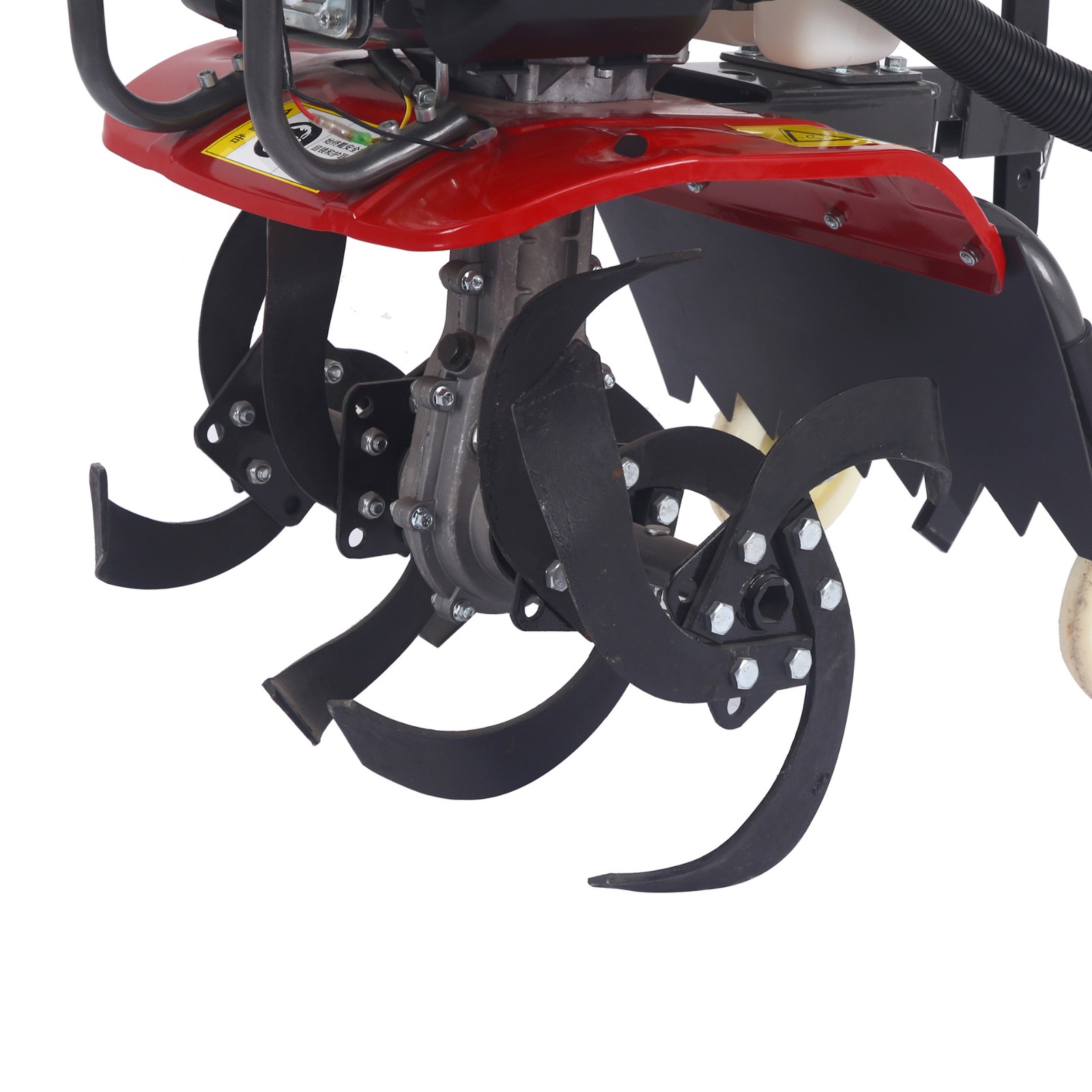 农用机械汽油小型手扶微耕机多功能除草耕地机手推松土犁地开沟机图3