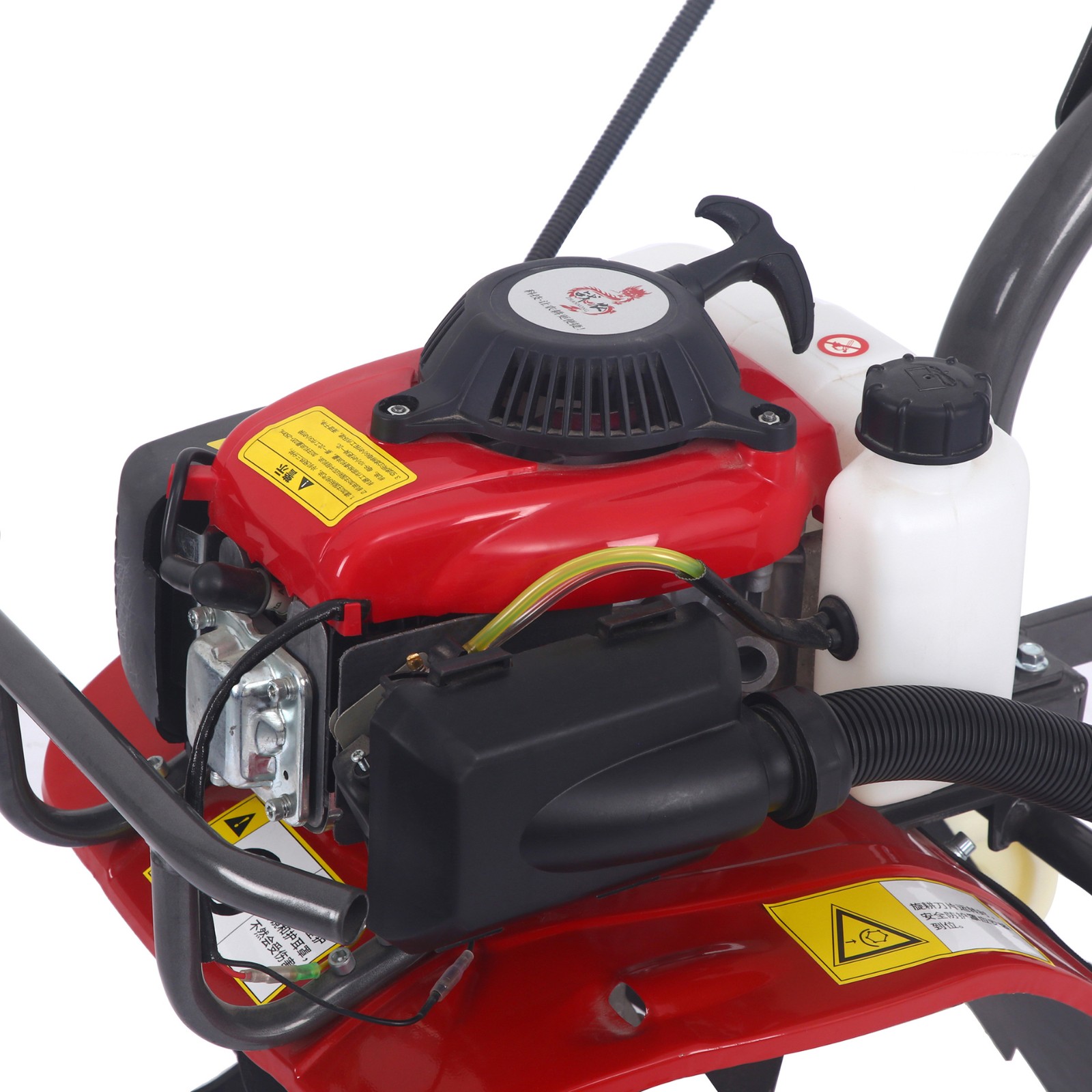 农用机械汽油小型手扶微耕机多功能除草耕地机手推松土犁地开沟机图2