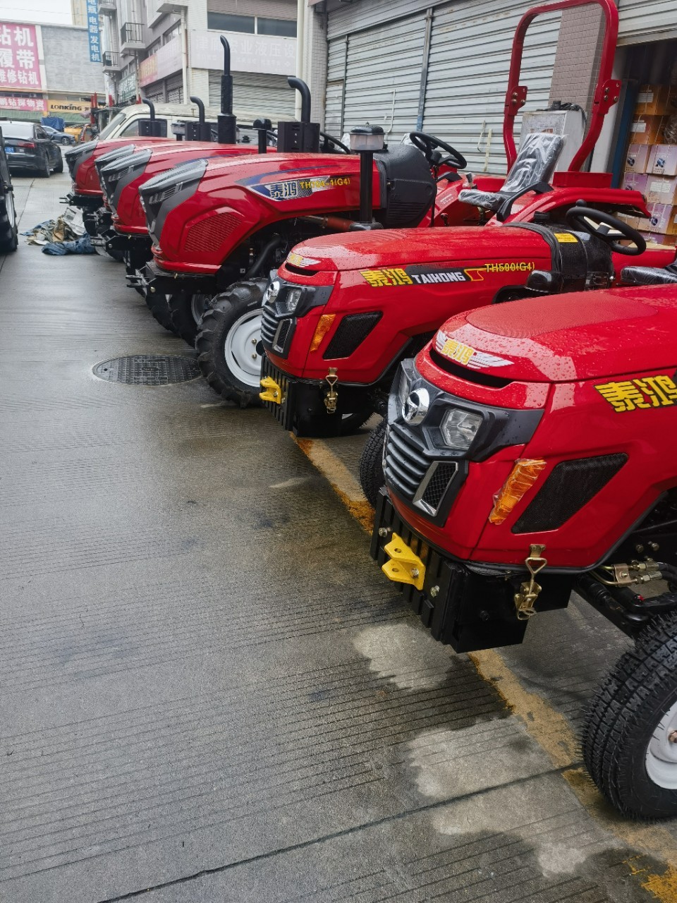 拖拉机  旋耕机  秸秆还田机  1004拖拉机图2