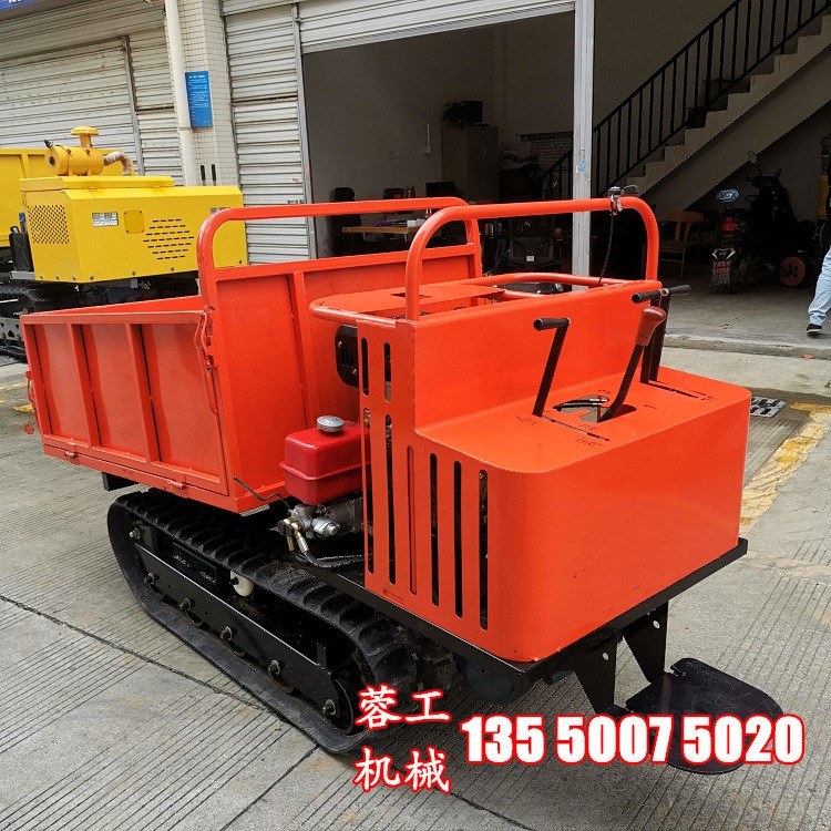 成都销售履带式运输车柴油动力自卸小型履带搬运车厂家批发爬山虎图4