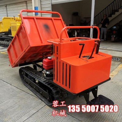 批发爬山虎 成都履带运输车 载重量1吨 12匹马力 液压自卸