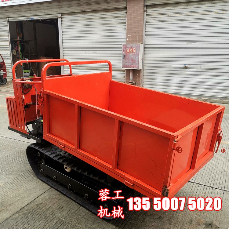 批发爬山虎 成都履带运输车 载重量1吨 12匹马力 液压自卸图4