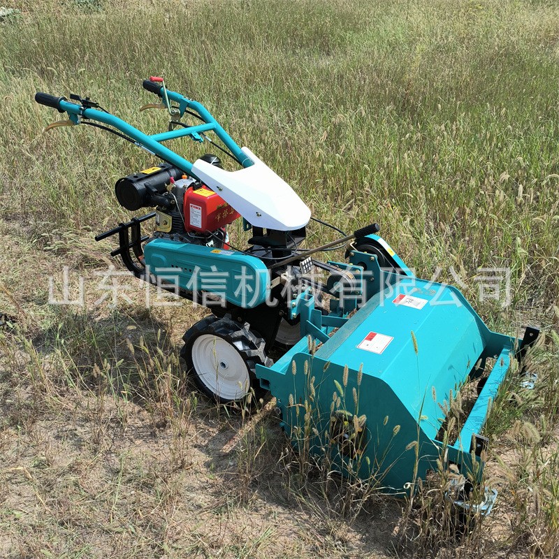 新款果园碎草机割草机 自走式山地开荒碎草还田一体机 杂草剪草机图4