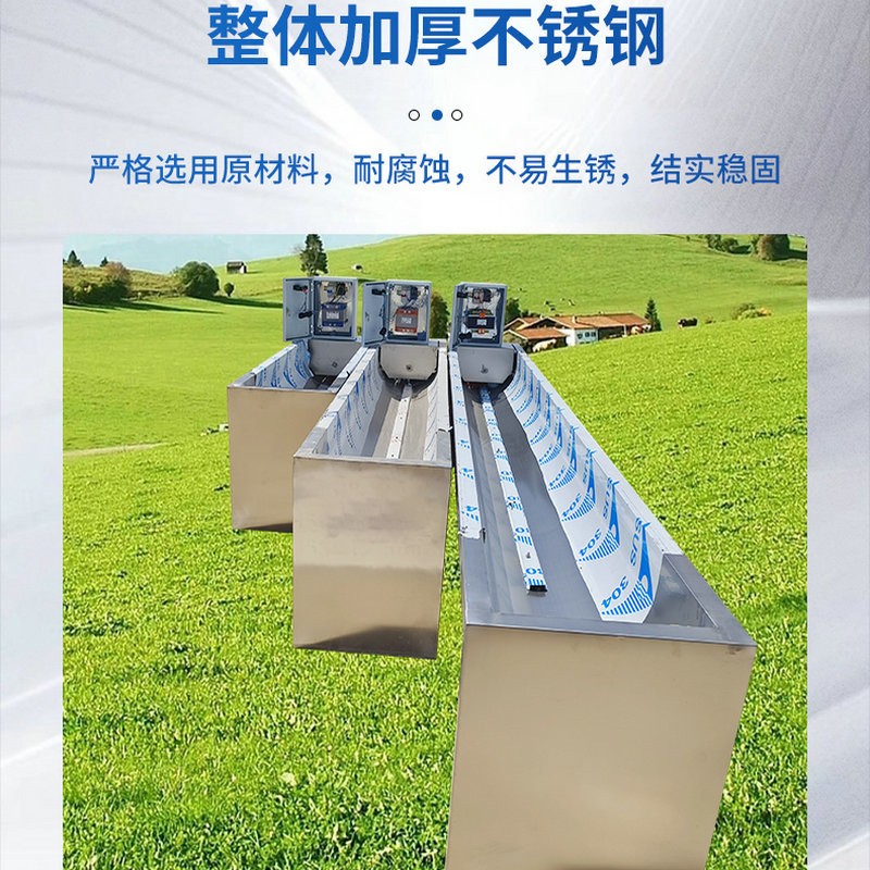 牛羊用电加热恒温饮水槽 养殖场设备不锈钢304保温自动蓄水饮水槽图5