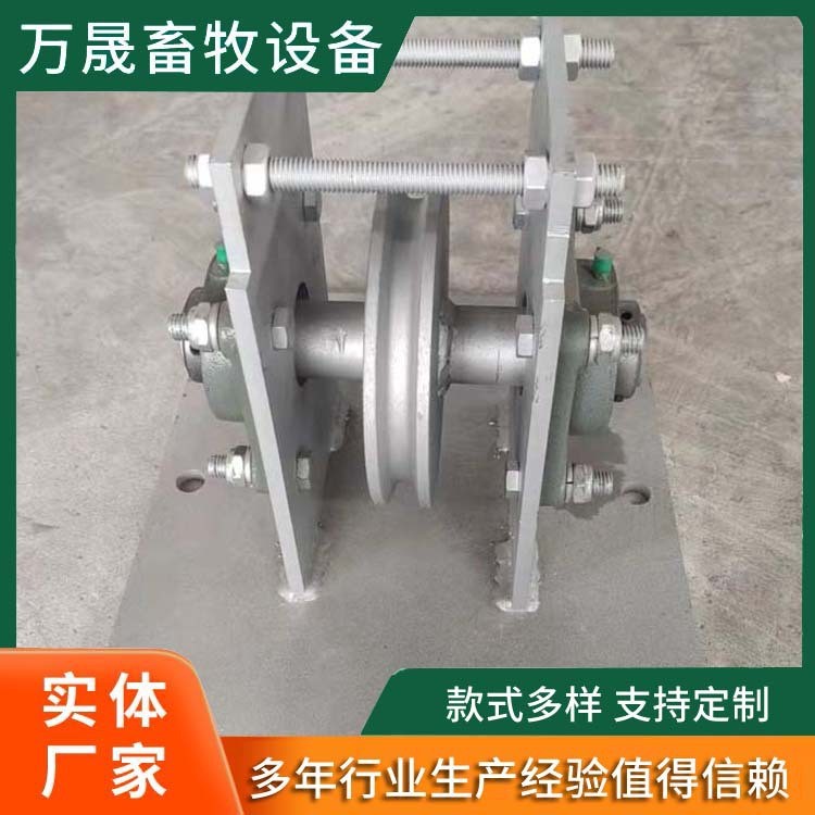 猪用刮粪机立式转角轮 不锈钢自动清洁粪便刮粪机 养猪场刮粪板图2