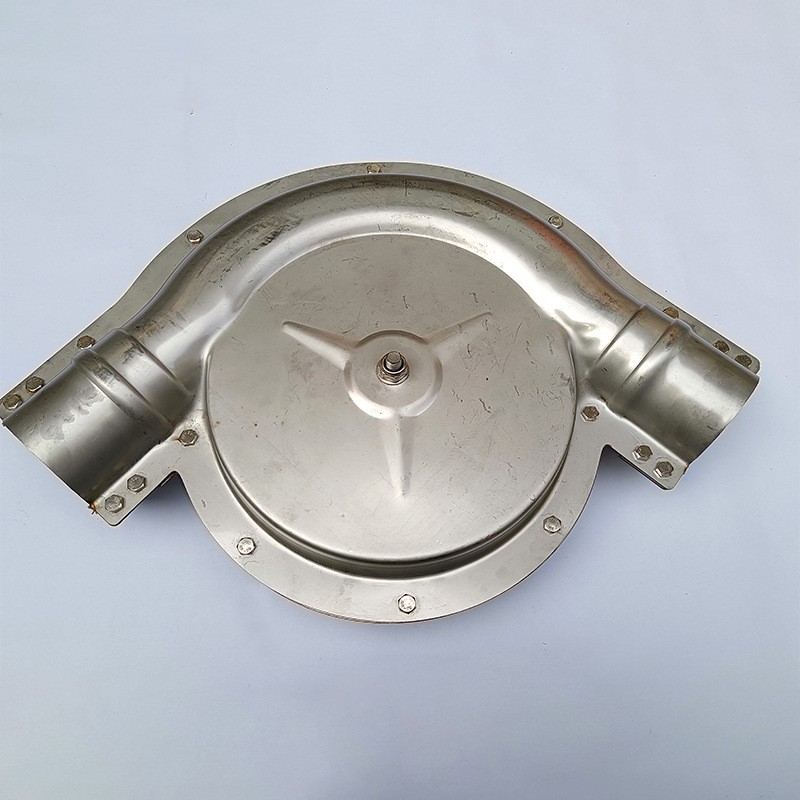 自动化养殖塞盘料线配件 不锈钢料线转角器赛盘转角图3