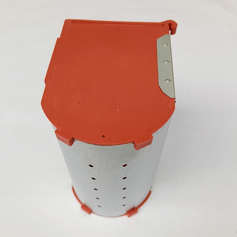 新型养兔设备兔用外挂食盒 新款加厚外挂式兔用饲料盒图4