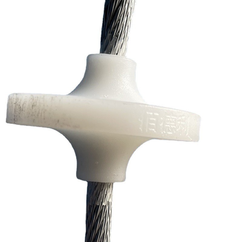 猪场自动化设备送料系统钢丝绳塞盘猪舍料线镀锌钢索盘定制秒发图4