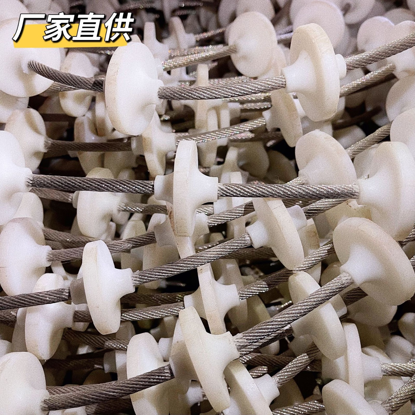 猪场自动化设备送料系统钢丝绳塞盘猪舍料线镀锌钢索盘定制秒发图5