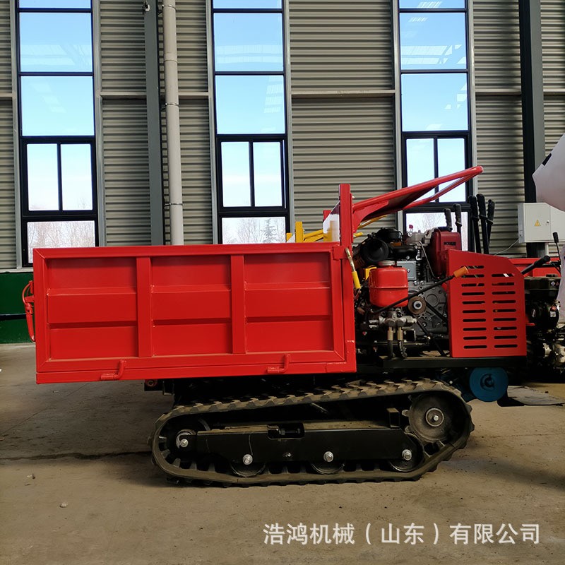 小型履带搬运运输车 山地履带农用履带自卸车 水旱两用柴油爬山虎图2