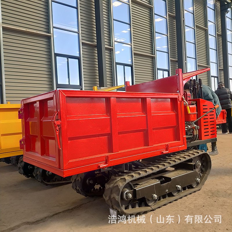 小型履带搬运运输车 山地履带农用履带自卸车 水旱两用柴油爬山虎图5