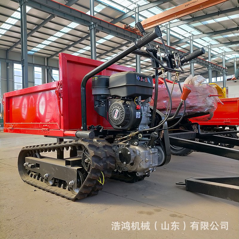 小型履带搬运运输车 山地履带农用履带自卸车 水旱两用柴油爬山虎图4