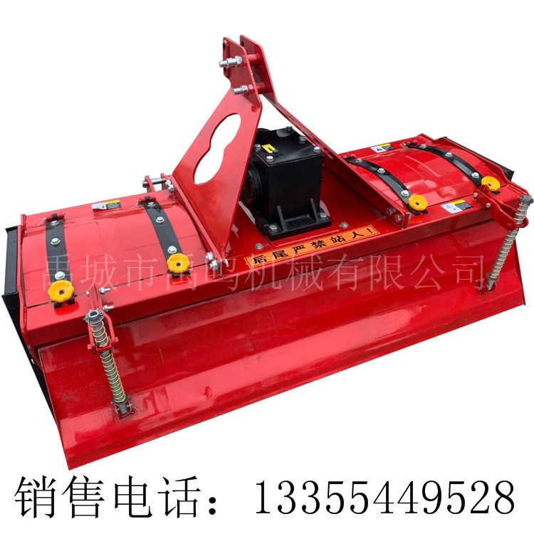 四轮拖拉机悬挂连云港旋耕机 碎土灭茬旋耕耙 大棚农田耕整旋地机图3