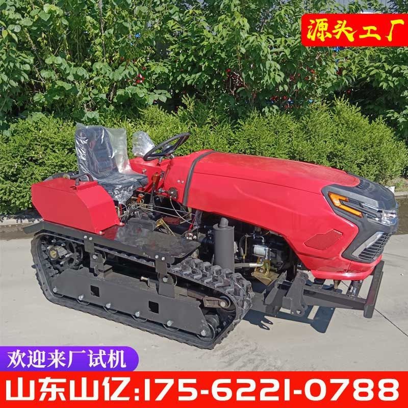 履带式微耕机 田园管理机 果园多功能开沟机柴油施肥除草旋耕机图4