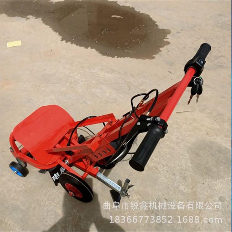 小型农用犁地机 多功能除草机手扶犁地翻地松土机 硬地锄地微耕机图5