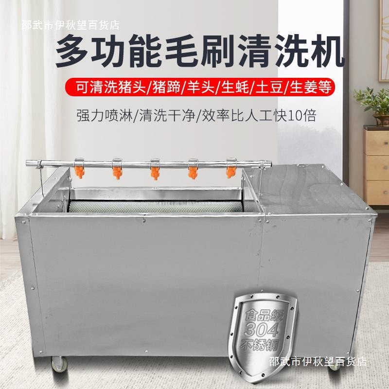 猪蹄清洗机毛驴猪头羊头去毛羊蹄多功能清洁材清洗机商用大容量图3
