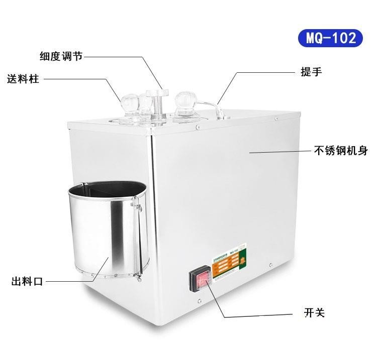 人参切片器草垛稻草材家用人参年糕新款参片机器当归鹿茸商用图5