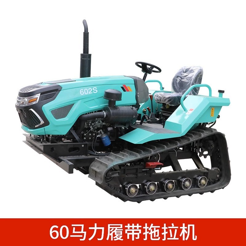 履带式微耕机田园管理机农用果园多功能开沟机柴油施肥除草旋耕机图2