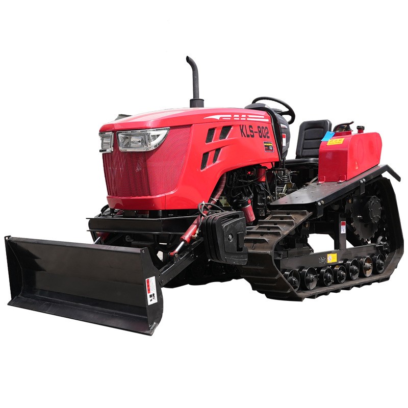 履带式微耕机50马力田园管理机开沟机农用果园除草施肥35匹旋耕机图5