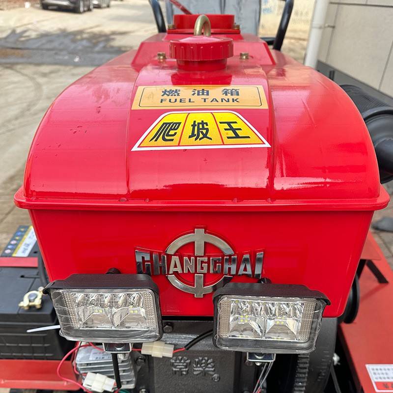 履带微耕机农业四驱旋耕机乘坐式果园大棚开沟施肥回填一体柴油机图4
