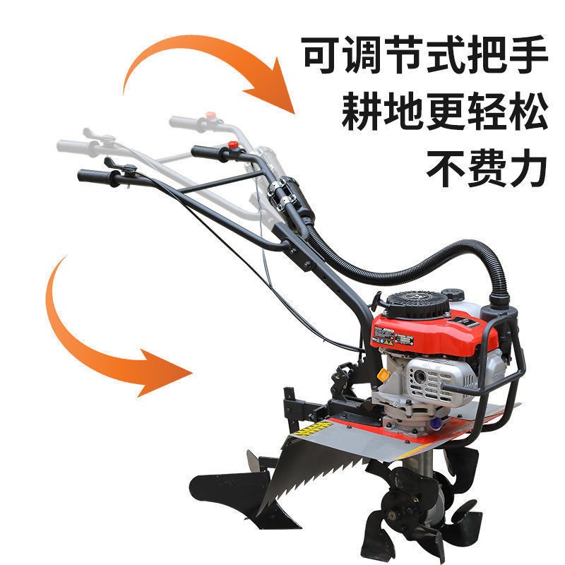 汽油微耕机宗申松土旋耕机家用大功率除草机果园开荒机开沟 锄地机图5