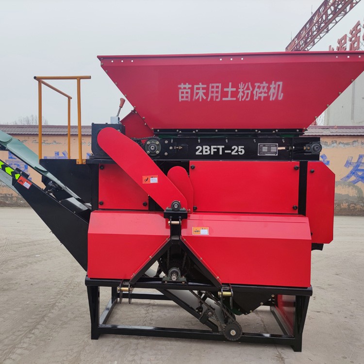 天众农机苗床碎土机 有机肥粉碎机 提高农田肥料利用率图2