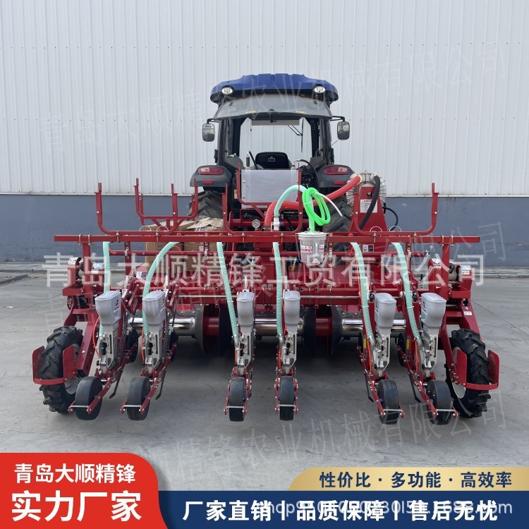 旋耕起垄滴灌气吸播种机白萝卜播种机蔬菜播种机河北张家口尚义县图2