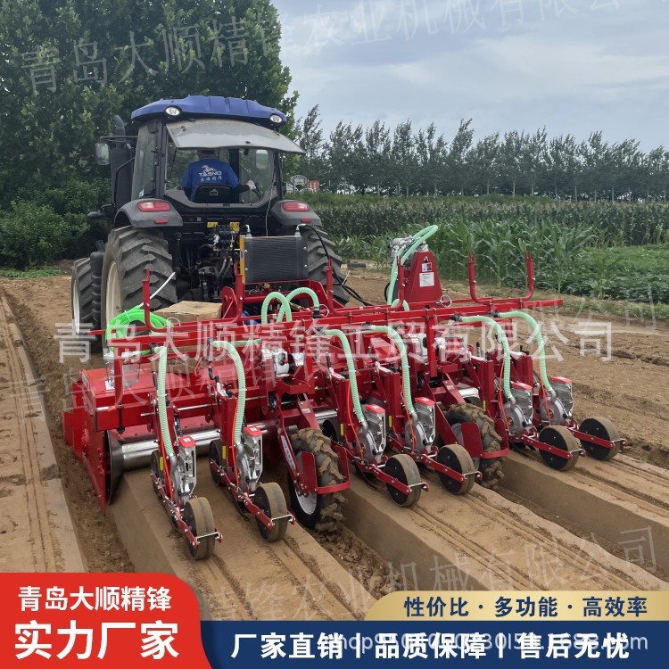 旋耕起垄滴灌气吸播种机白萝卜播种机蔬菜播种机河北张家口尚义县图5