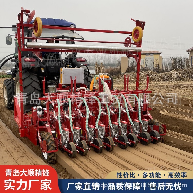 1垄8行旋耕起垄滴灌气吸播种机娃娃菜播种机蔬菜播种机图4