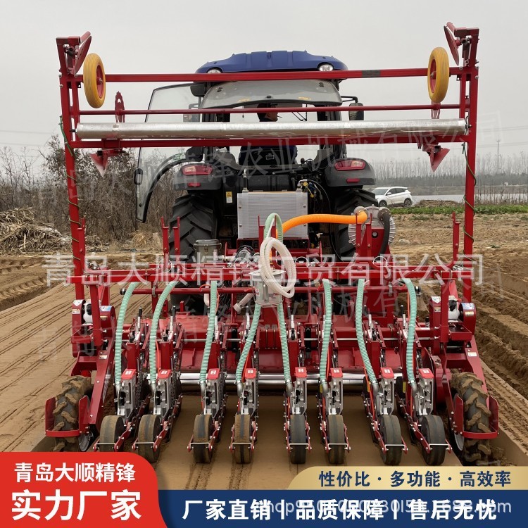 1垄8行旋耕起垄滴灌气吸播种机娃娃菜播种机蔬菜播种机图5