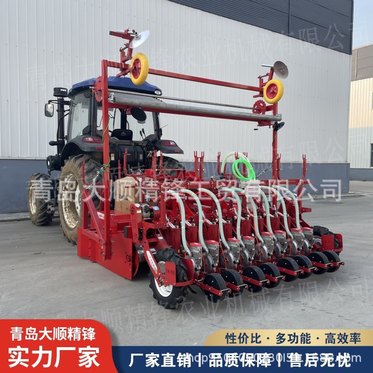 1垄8行旋耕起垄滴灌气吸播种机娃娃菜播种机蔬菜播种机图3