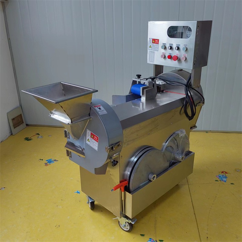 切菜机商用 850型全自动双头切菜机 工地食堂用180型单头切菜机图2