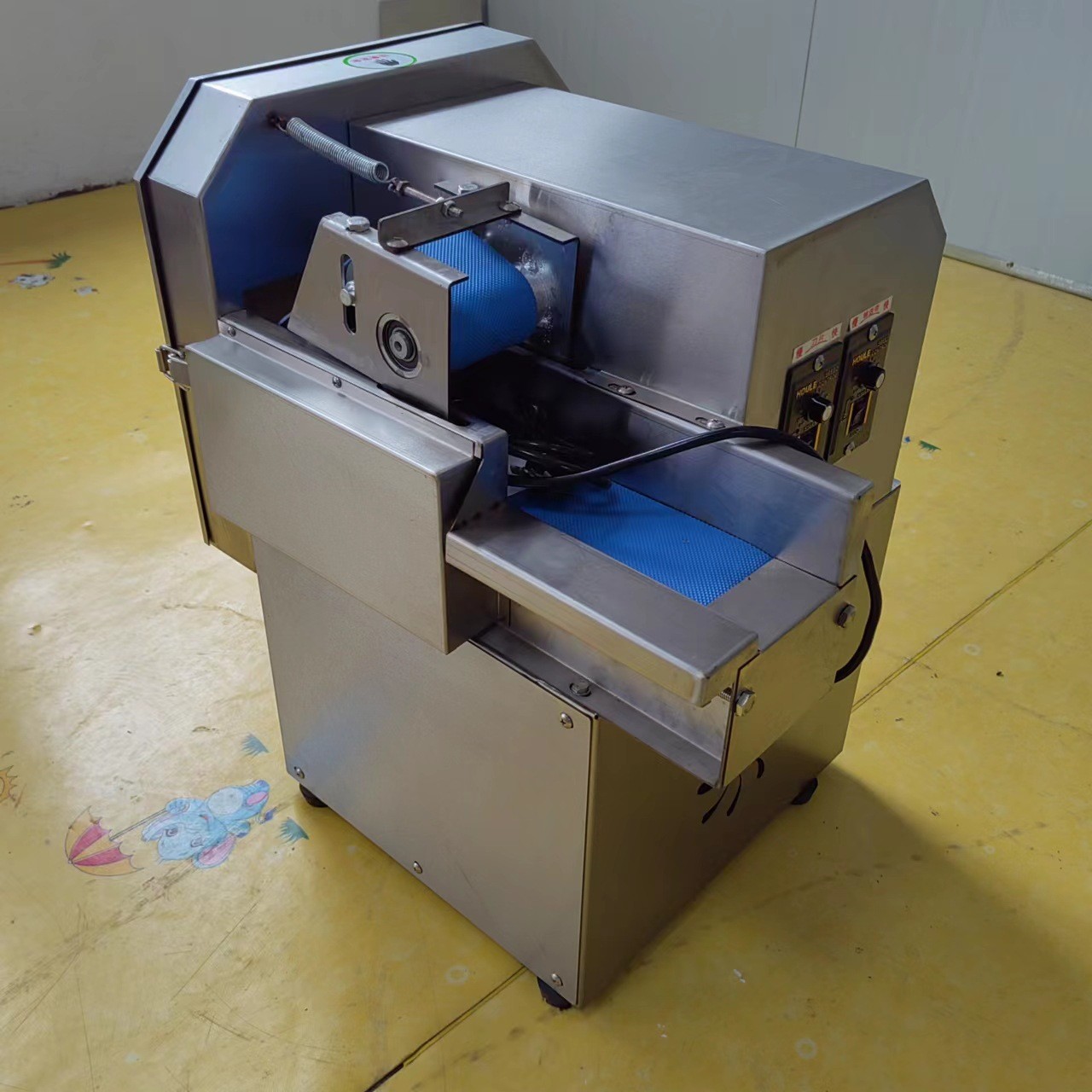 商用多功能切菜机 850型数控双头切菜机 食堂豆角韭菜蔬菜切段机图3