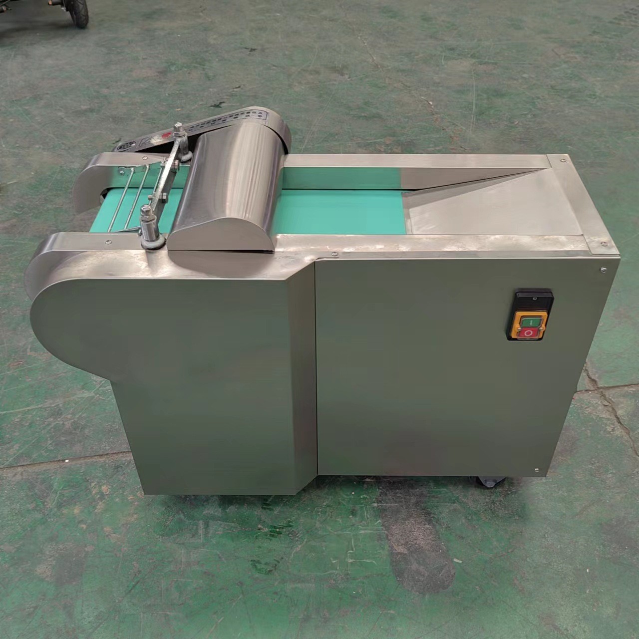 商用多功能切菜机 850型数控双头切菜机 食堂豆角韭菜蔬菜切段机图4