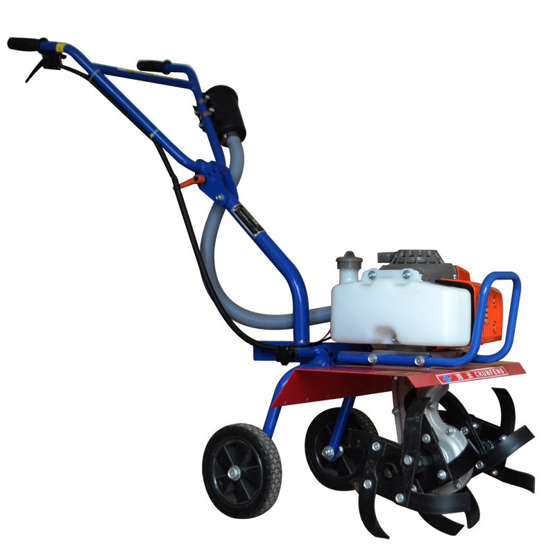 农业设备微耕机小型翻土机农用打田旋耕机耕地犁地翻土机土壤耕整图5