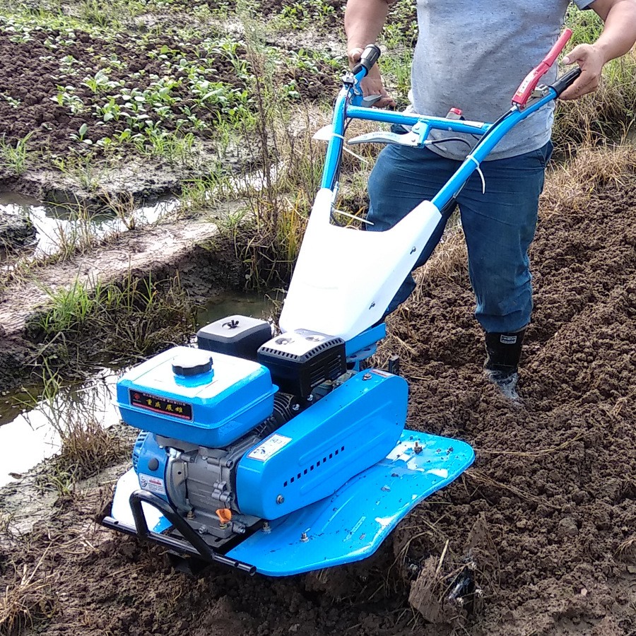 小白龙汽油微耕机小型家用多功能旋耕机农用硬地水旱两用耕地机图2