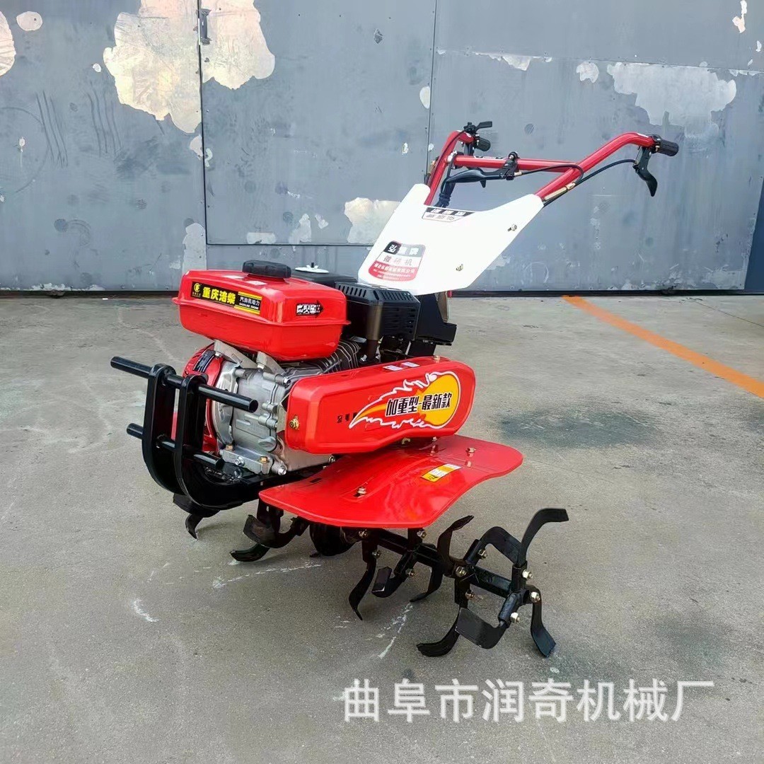 厂家直销多功能农用两驱微耕机柴油大马力山地开荒旋耕除草耕地机图2