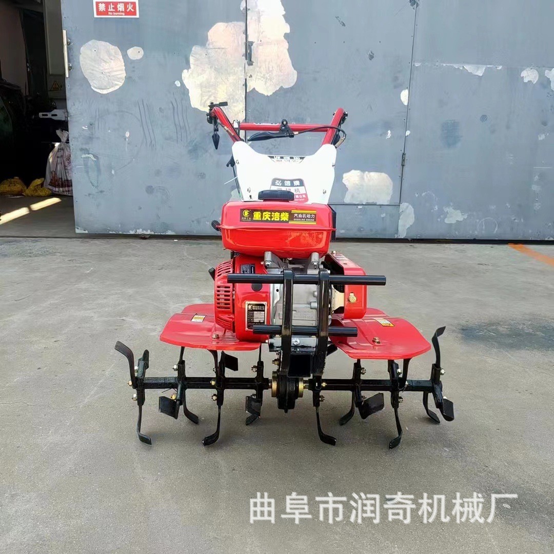 厂家直销多功能农用两驱微耕机柴油大马力山地开荒旋耕除草耕地机图3