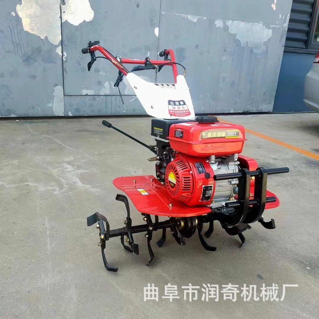 厂家直销多功能农用两驱微耕机柴油大马力山地开荒旋耕除草耕地机图4