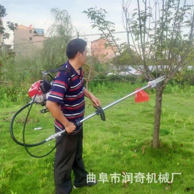 雅马哈动力二冲程汽油割草机背负式园林松土打草割灌机侧挂式