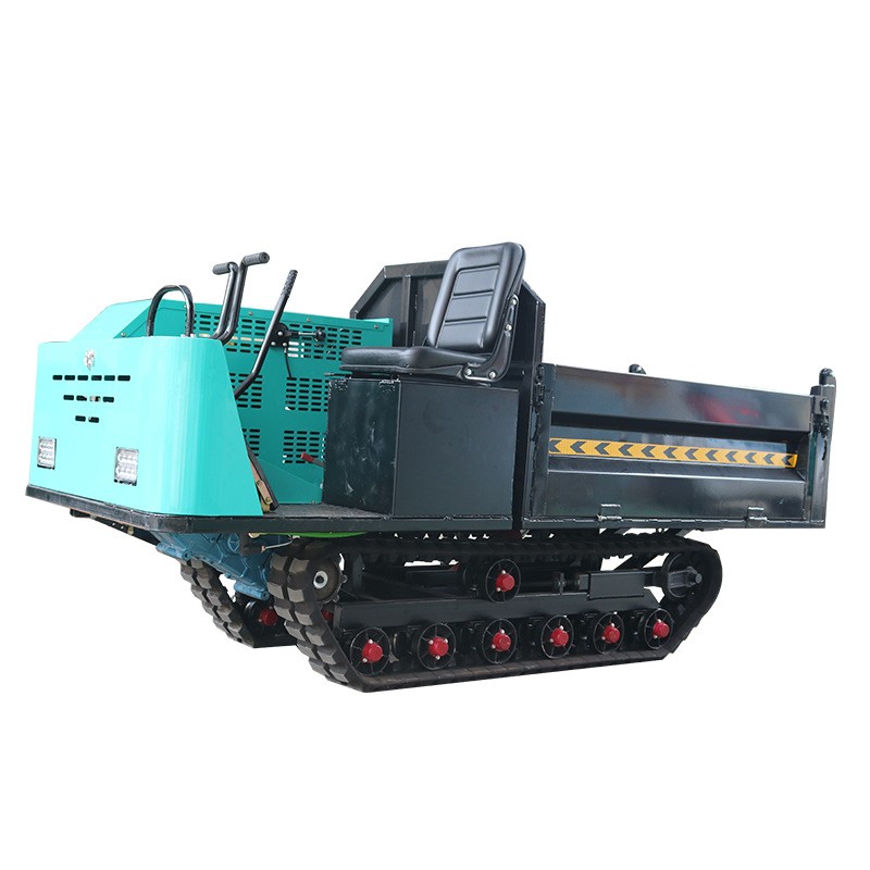 丽山厂家 履带运输车全地形爬山虎工程农用搬运自卸1吨3吨运输车图4