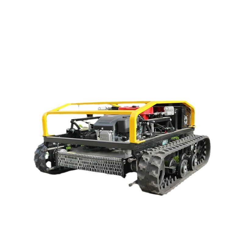 丽山 全自动遥控履带割草机大马力柴油开荒庭院果园小型碎草机图4